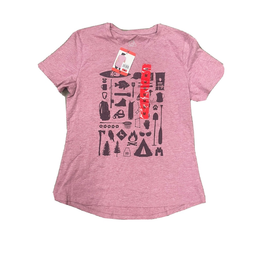 Gerry Graphic Tee Camping Deep Cruise Medium
